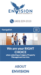 Mobile Screenshot of envisionproperty.ca